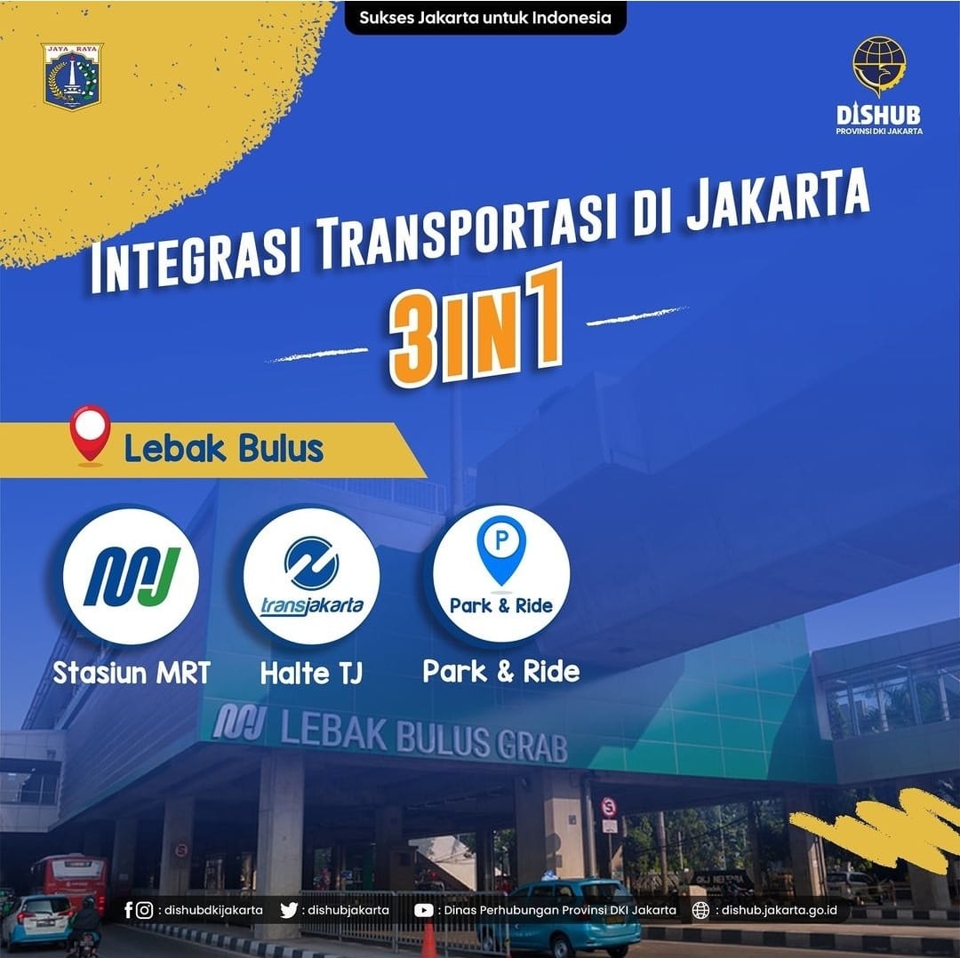 Integrasi Transportasi di Jakarta 3 in 1